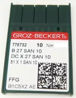 Игла GROZ-BECKERT DCx27(SES) SAN10 FFG №90/14