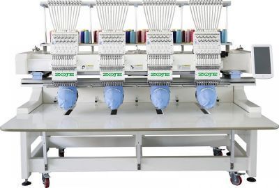 ZOJE ZJ-1204HC Вышивальная 4х-головочная 12-ти игольная машина